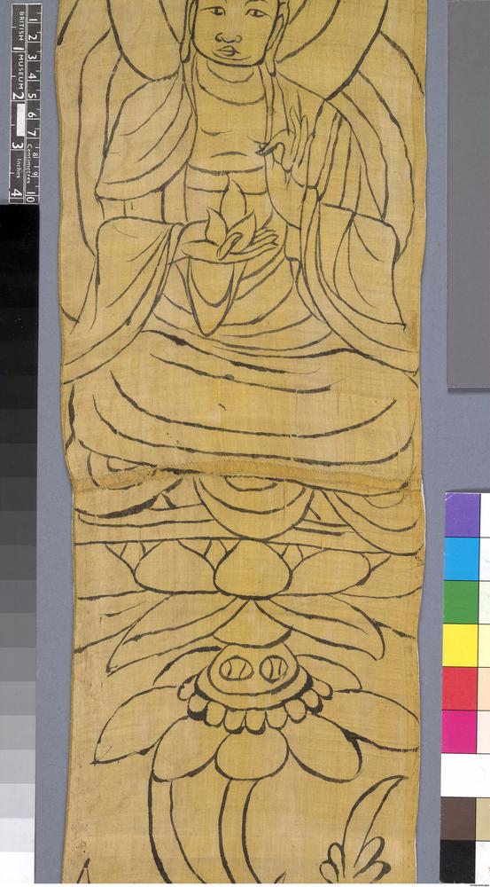 图片[7]-banner; painting; 幡(Chinese); 繪畫(Chinese) BM-1919-0101-0.195-China Archive